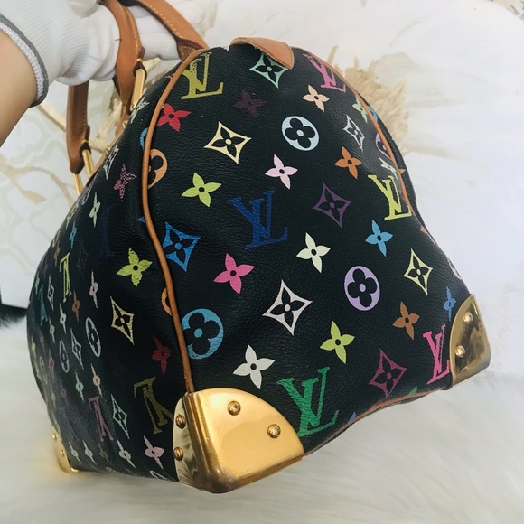 🌺Louis Vuitton Murakami Multicolor black Speedy30 - Picture 5 of 16